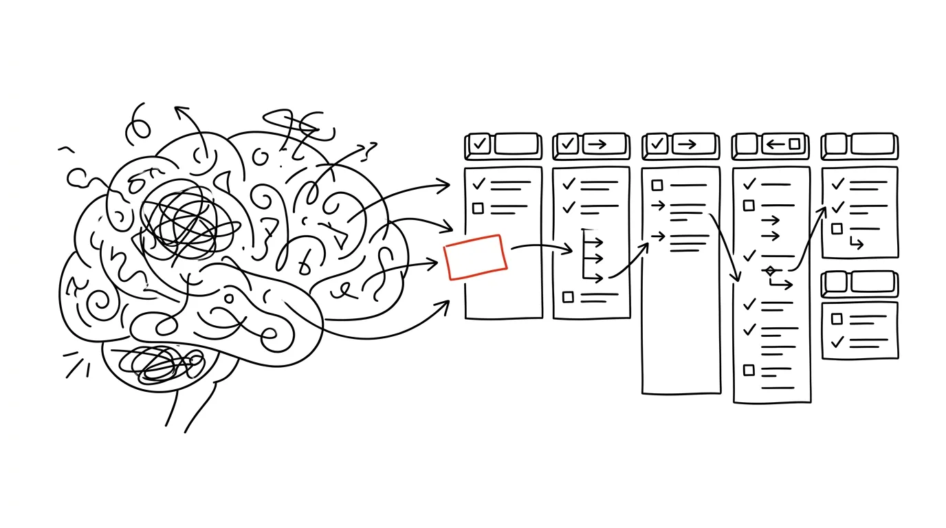 Ilustrace ke kapitole: Getting Things Done (GTD)