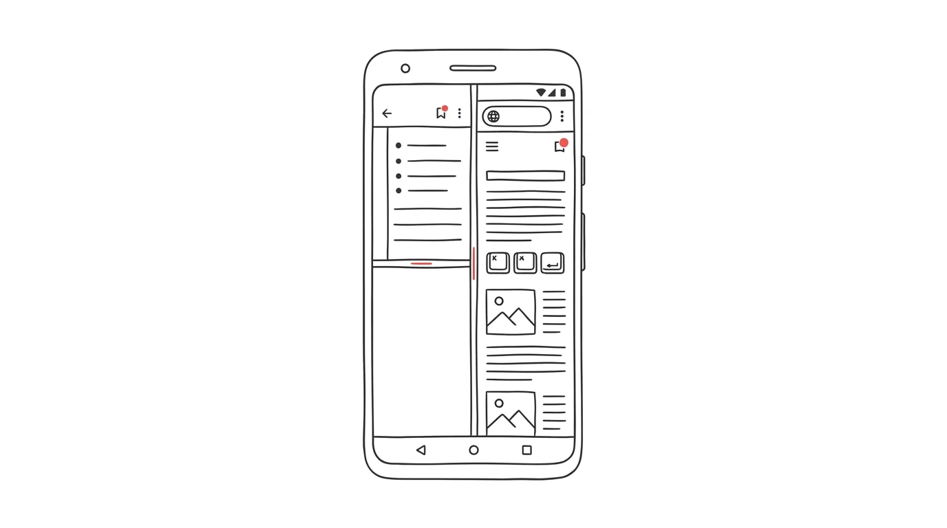 Ilustrace k článku: Android: dvě aplikace na obrazovce najednou