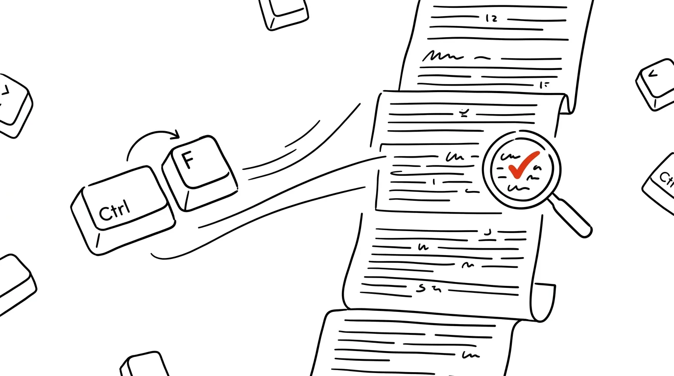 Ilustrace k článku: Ctrl+F: hledání na stránce i v PDF