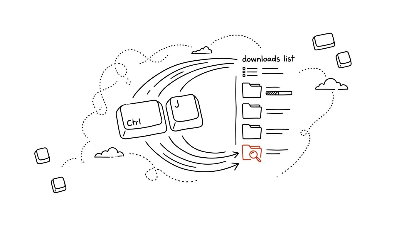 Ilustrace k článku: Ctrl+J: seznam stažených souborů