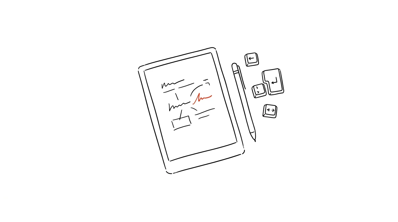 Ilustrace k článku: E-ink tablet: psaní jako na papír, bez rozptylování