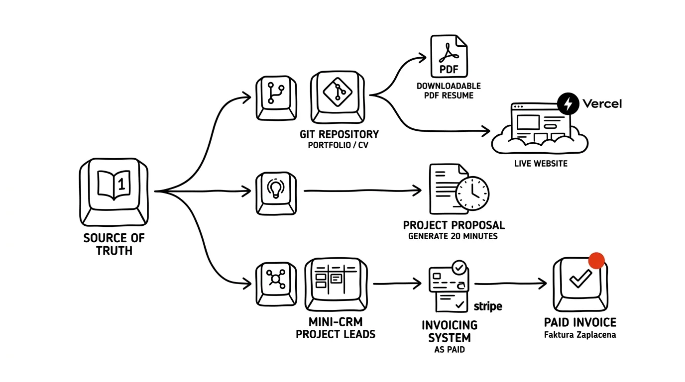 Ilustrace k článku: Freelancer jako agentura o jednom člověku: značka a byznys jako systém