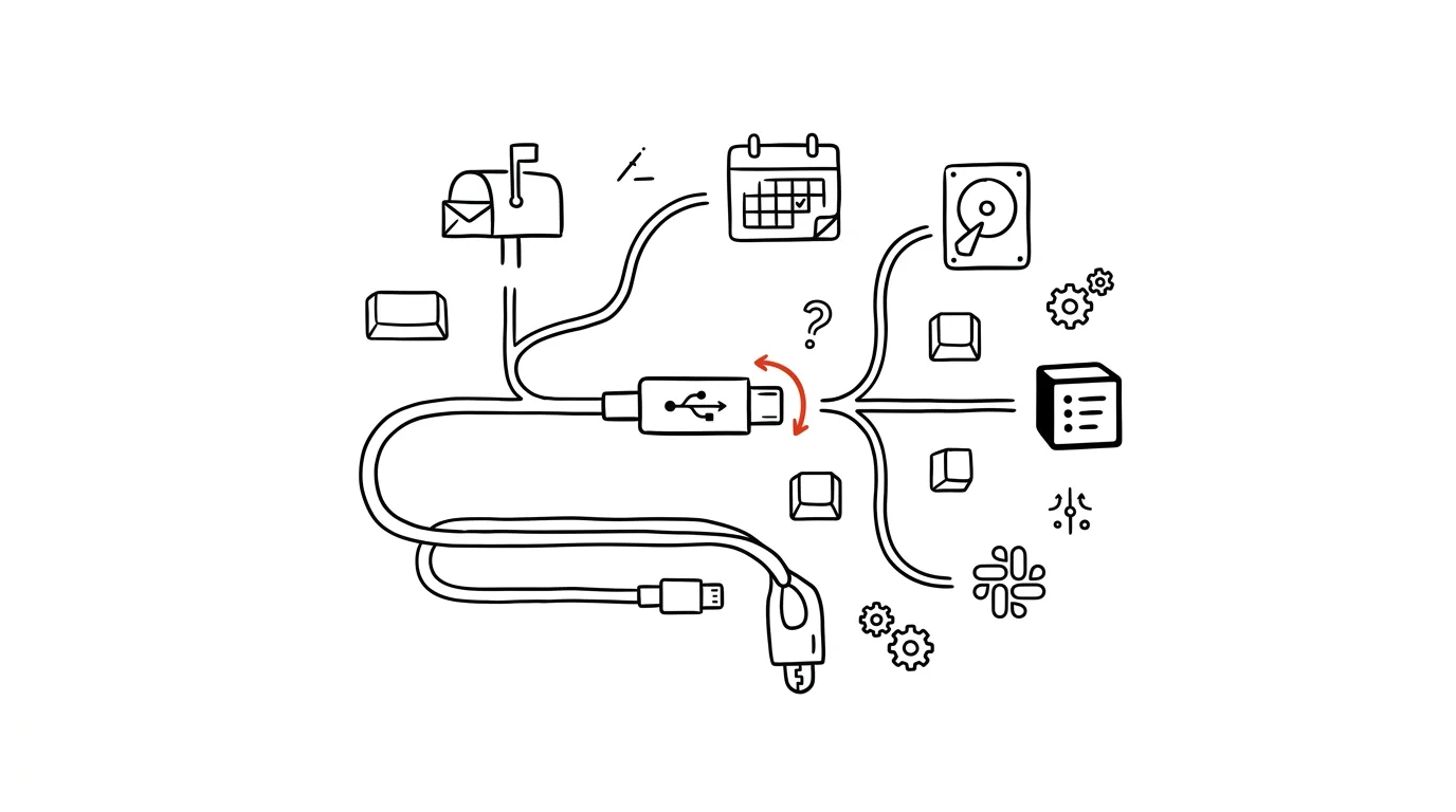 Ilustrace k článku: MCP konektory: USB-C pro AI