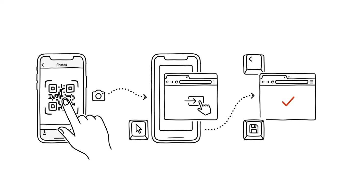 Ilustrace k článku: QR kód ze screenshotu v iPhonu i Androidu