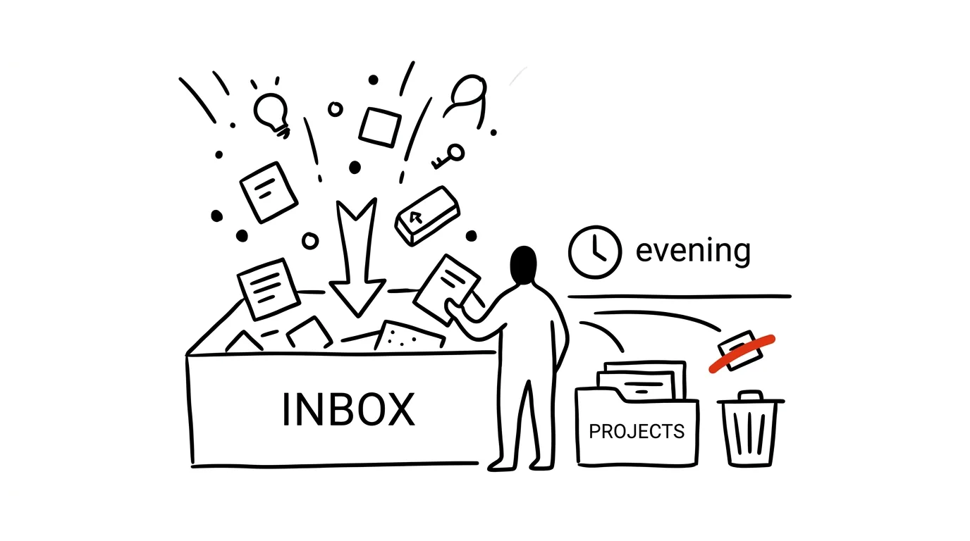 Ilustrace k článku: Todoist Inbox: všechno dovnitř, třídění až večer