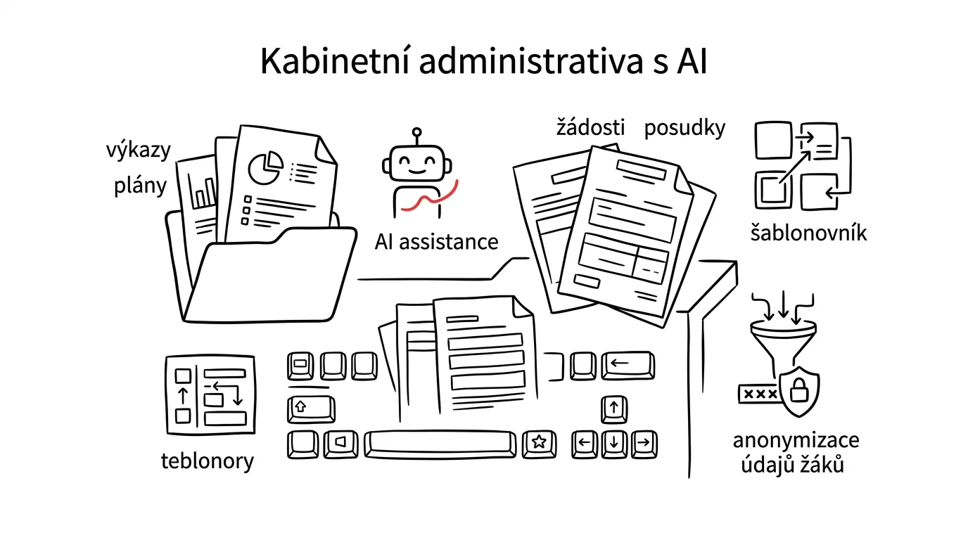 Ilustrace k článku: Kabinetní administrativa s AI: výkazy, plány, žádosti
