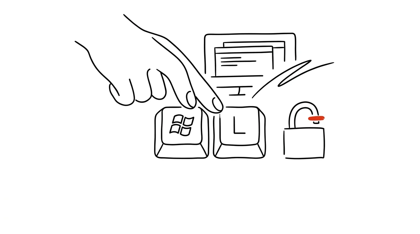 Ilustrace k článku: Win + L: okamžité zamknutí Windows